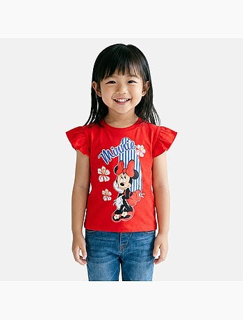 Disney - Camiseta niña Minnie