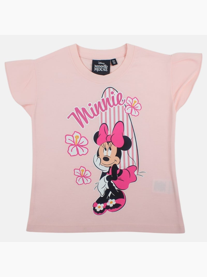 Disney - Camiseta niña Minnie Rosa - Kiabi