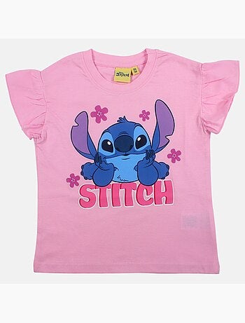 Disney - Camiseta niña Stitch