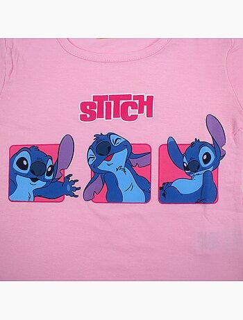 Disney - Camiseta niña Stitch