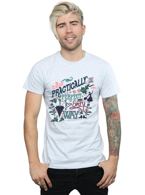 Disney - Camiseta Practically de Mary Poppins para Hombre - Kiabi