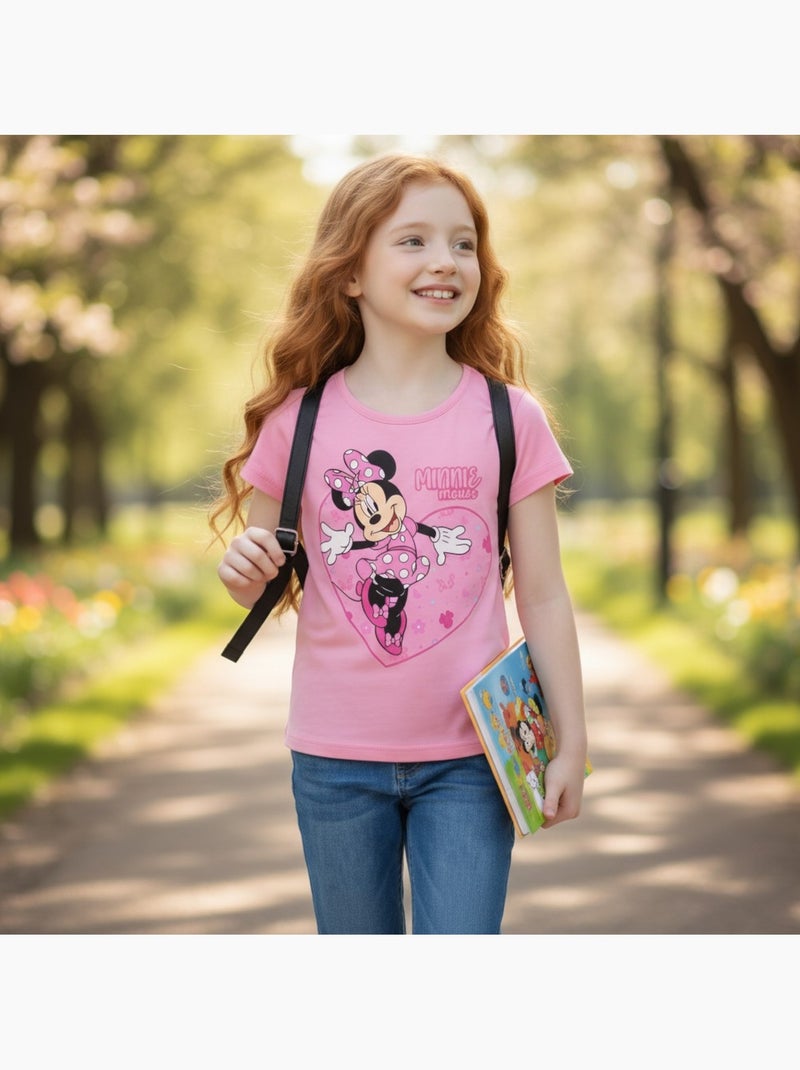 Disney - Camiseta Rosa - Kiabi