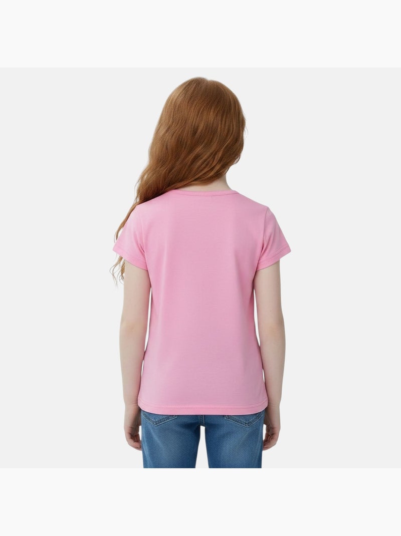 Disney - Camiseta Rosa - Kiabi