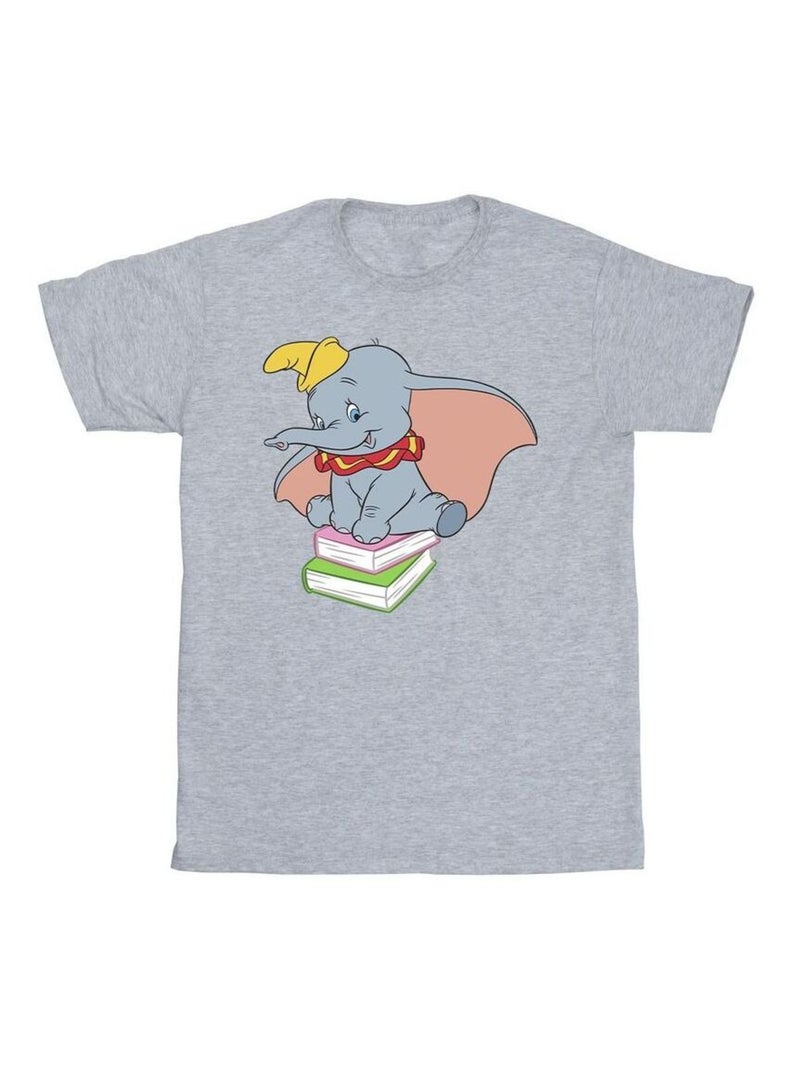 Disney - Camiseta Sitting On de Dumbo para Hombre Gris jaspeado - Kiabi