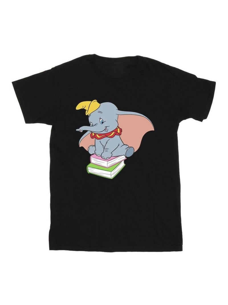 Disney - Camiseta Sitting On de Dumbo para Hombre Negro - Kiabi