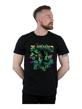 Disney - Camiseta The Lion King Long Live The King de Scar para Hombre