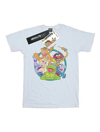 Disney - Camiseta The Muppets Círculo de Grupo para Hombre