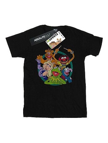 Disney - Camiseta The Muppets Círculo de Grupo para Hombre