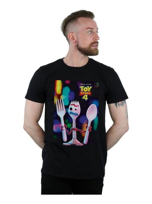 Disney - Camiseta Toy Story 4 de Forky Póster para Hombre - Kiabi Disney - Camiseta Toy Story 4 de Forky Póster para Hombre - Kiabi