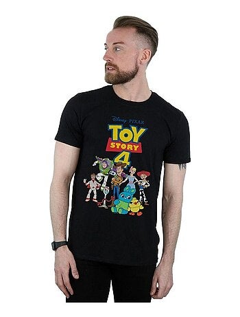Disney - Camiseta Toy Story 4 Equipo para Hombre