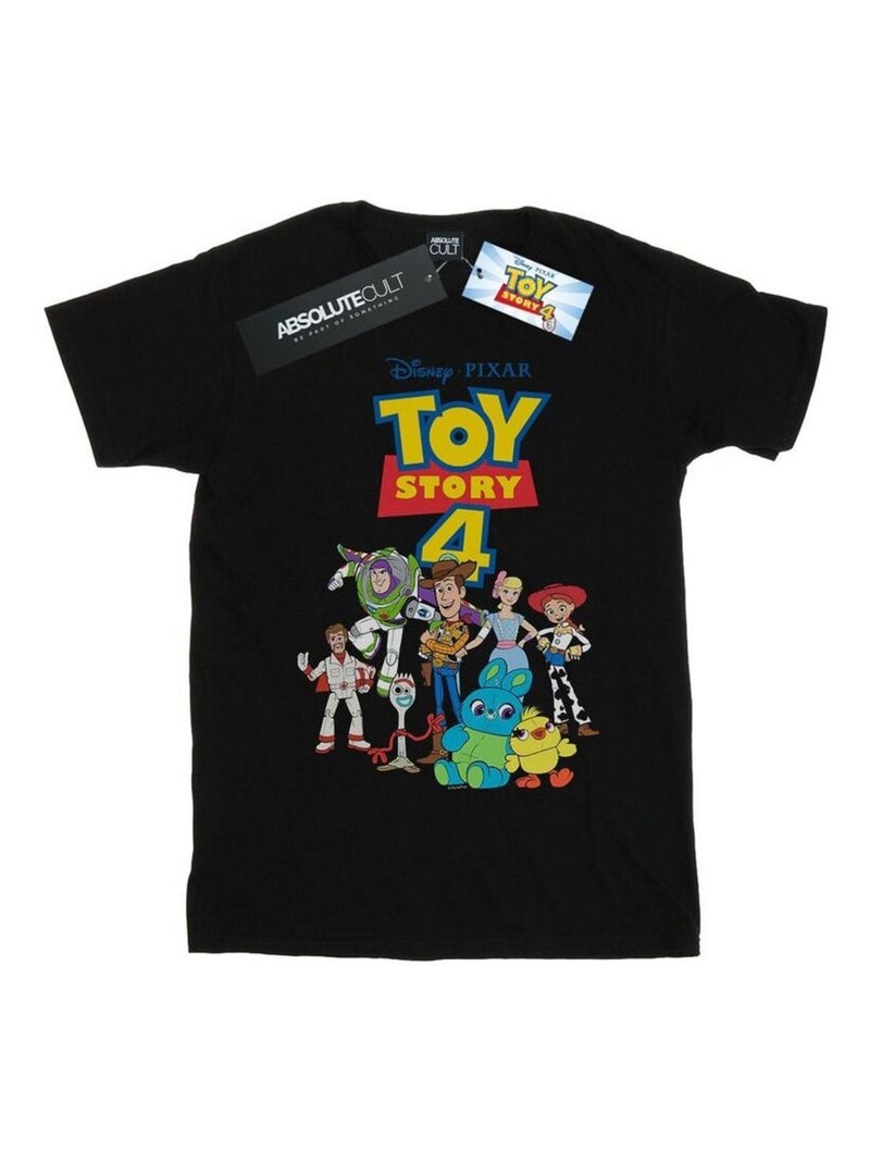 Disney - Camiseta Toy Story 4 Equipo para Hombre Negro - Kiabi