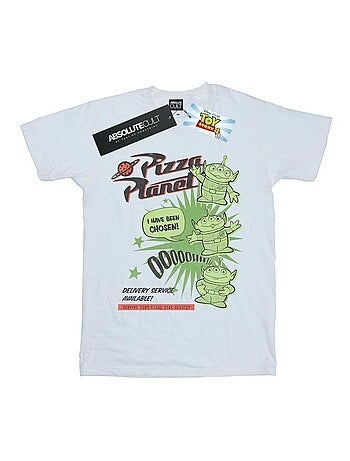 Disney - Camiseta Toy Story 4 Pizza Planet Little Green Men para Hombre