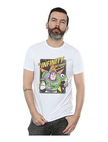 Disney - Camiseta Toy Story 4 To Infinity de Buzz Lightyear para Hombre