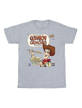 Disney - Camiseta Toy Story Cowboy Crunchies de Woody para Hombre