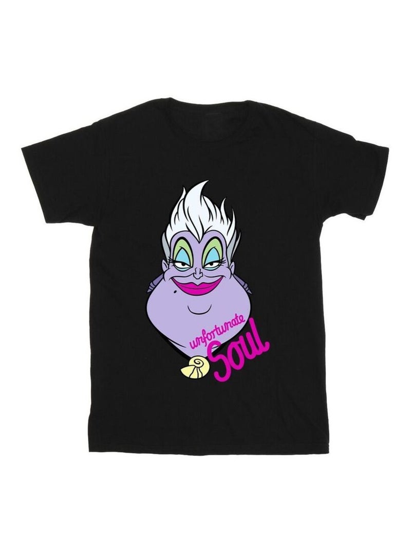 Disney - Camiseta Unfortunate Soul de Ursula Villanos para Hombre Negro - Kiabi