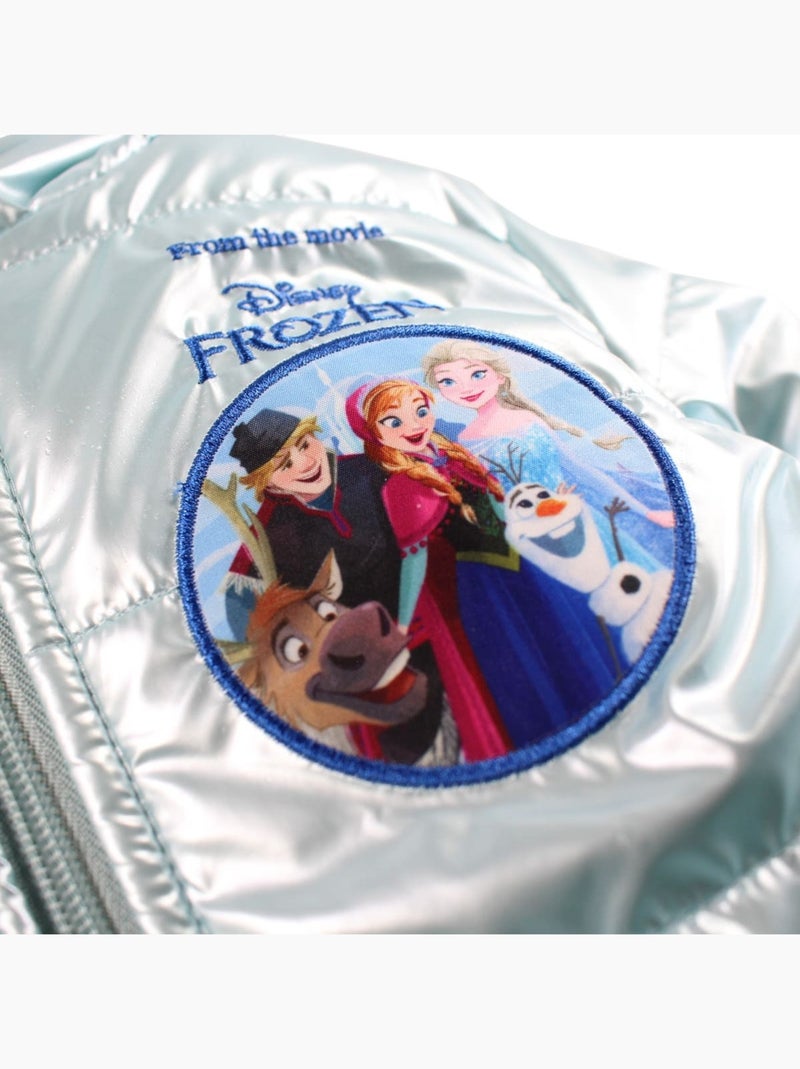 Disney - Chaqueta acolchada para niña Azul - Kiabi
