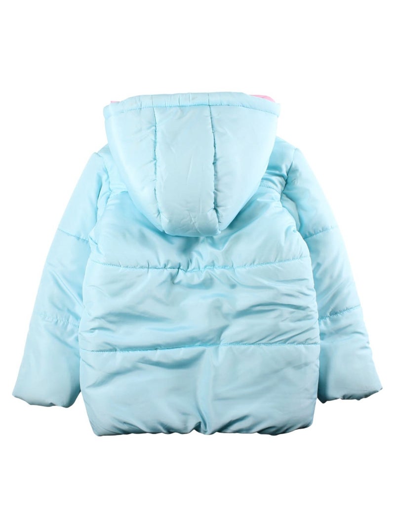 Disney - Chaqueta acolchada para niña Azul - Kiabi