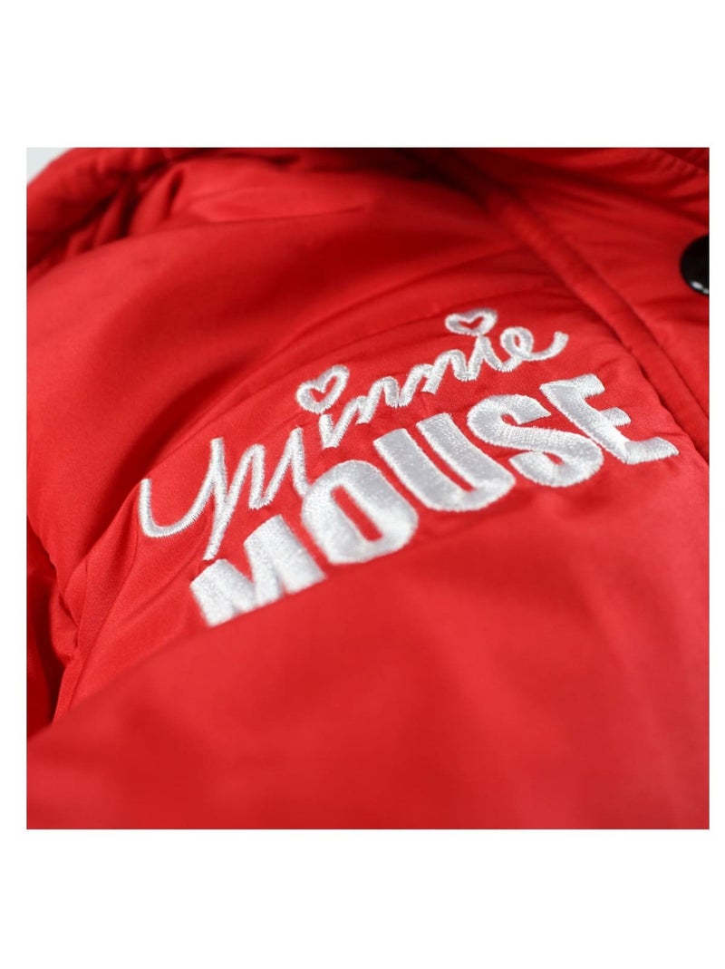 Disney - Chaqueta acolchada para niña Rojo - Kiabi