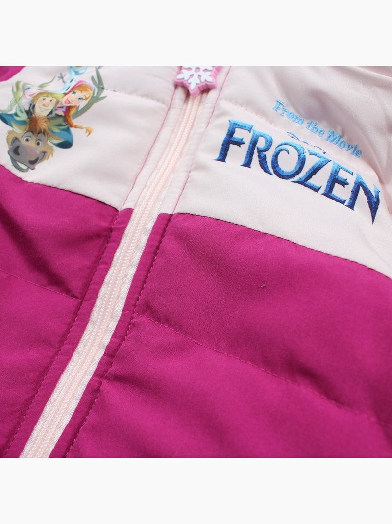 Disney - Chaqueta acolchada para niña Rosa fucsia - Kiabi
