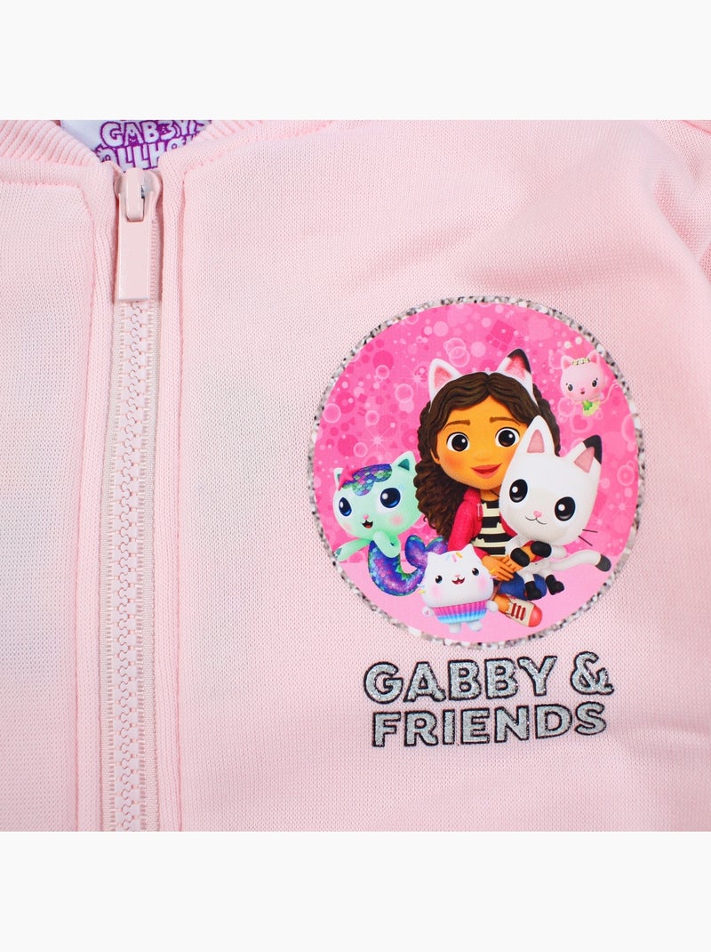 Disney - chaqueta de niña gabby's dollhouse Rosa claro - Kiabi