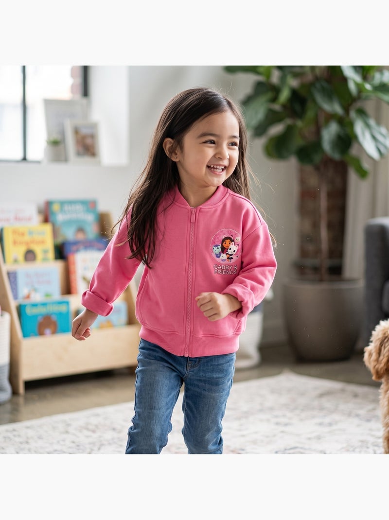 Disney - chaqueta de niña gabby's dollhouse Rosa - Kiabi