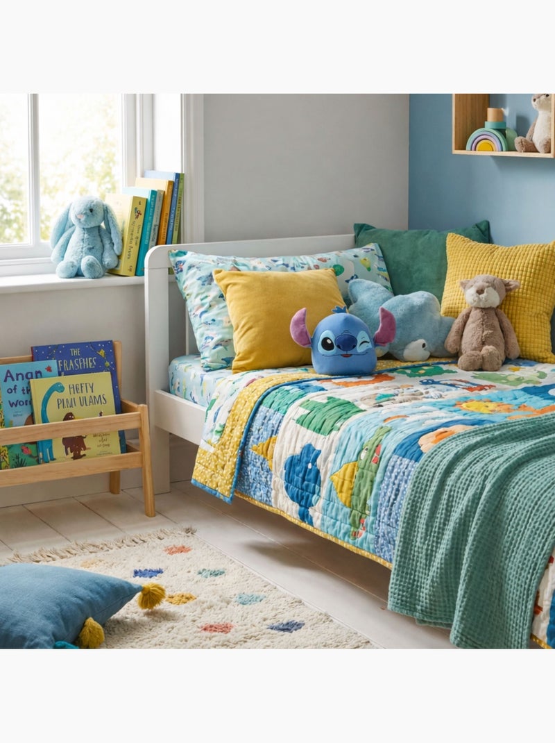 Disney - Cojín infantil Stitch Azul - Kiabi