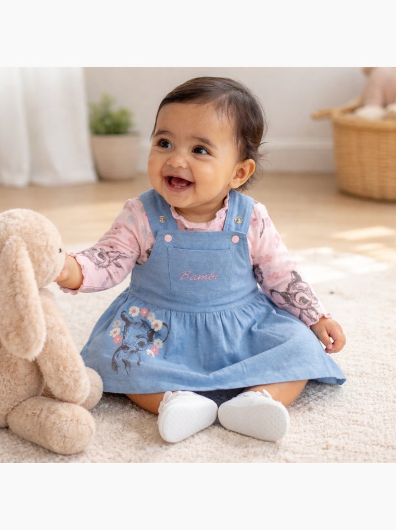 Disney - Conjunto bebé niña Bambi Rosa - Kiabi