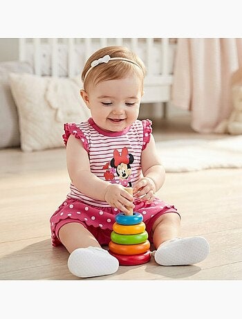 Disney - Conjunto camiseta y legging bebé niña Minnie