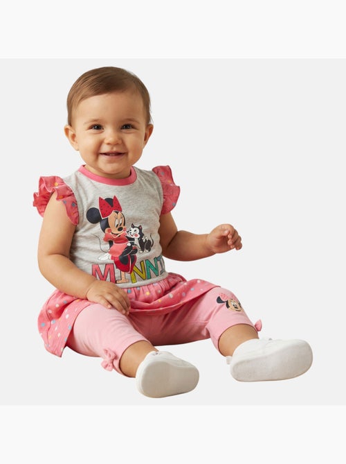 Disney - Conjunto camiseta y legging bebé niña - Kiabi
