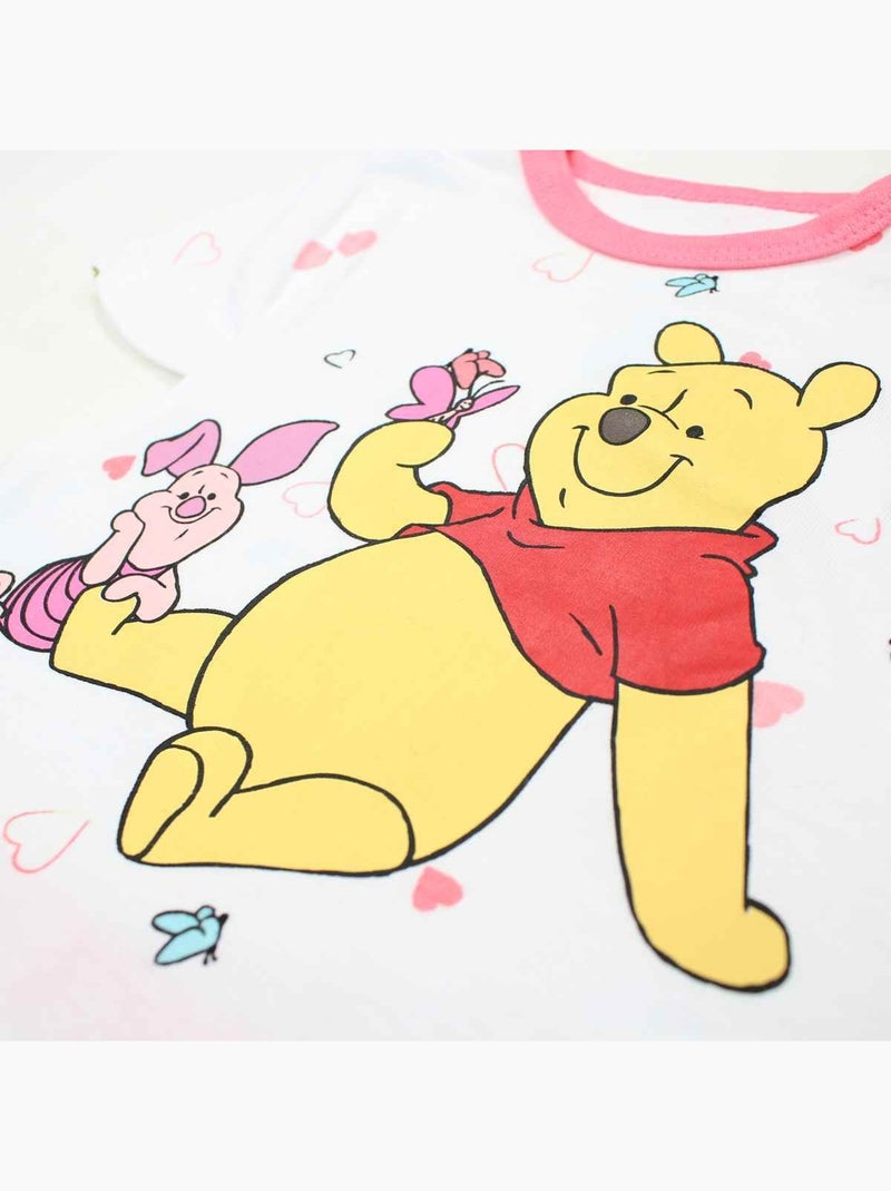 Disney - Conjunto camiseta y legging bebé niña Winnie Pooh Rosa fucsia - Kiabi