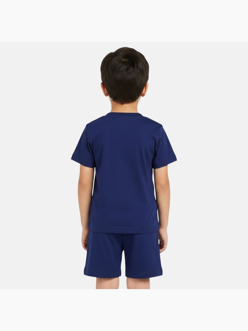 Disney - Conjunto camiseta y short Azul marino - Kiabi