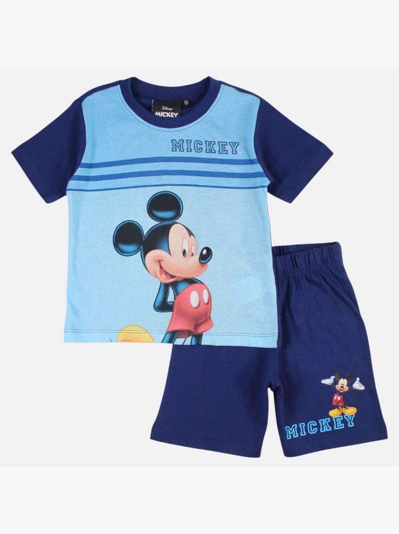 Disney - Conjunto camiseta y short Azul marino - Kiabi