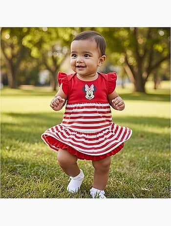 Disney - Conjunto camiseta y short bebé