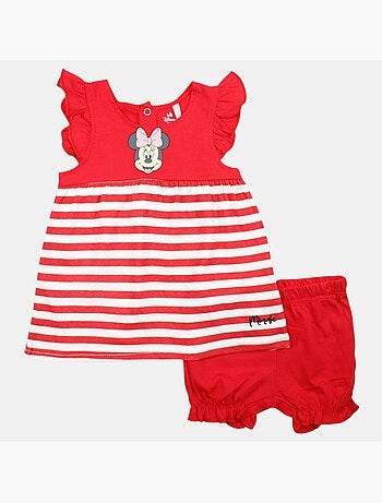 Disney - Conjunto camiseta y short bebé