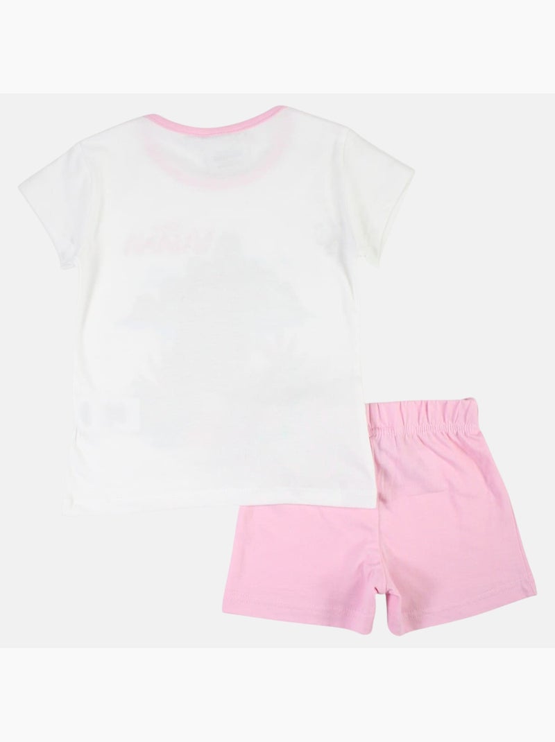 Disney - Conjunto camiseta y short Blanco - Kiabi