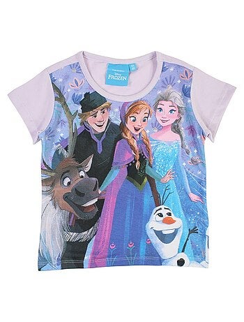 Disney - Conjunto camiseta y short Frozen
