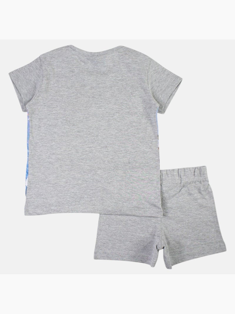 Disney - Conjunto camiseta y short Gris - Kiabi