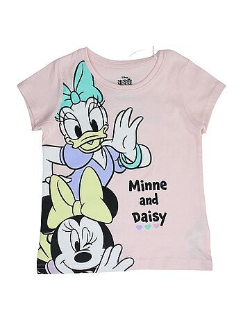 Disney - Conjunto camiseta y short Minnie niña