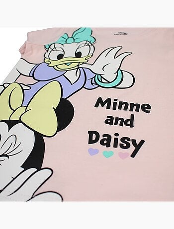Disney - Conjunto camiseta y short Minnie niña