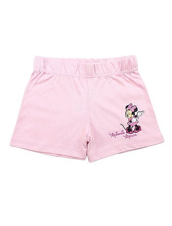 Disney - Conjunto camiseta y short Minnie