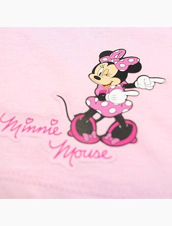 Disney - Conjunto camiseta y short Minnie