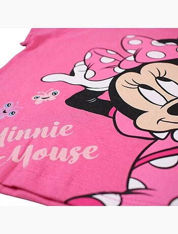 Disney - Conjunto camiseta y short Minnie