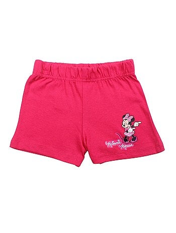 Disney - Conjunto camiseta y short Minnie