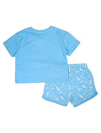 Disney - Conjunto camiseta y short niña