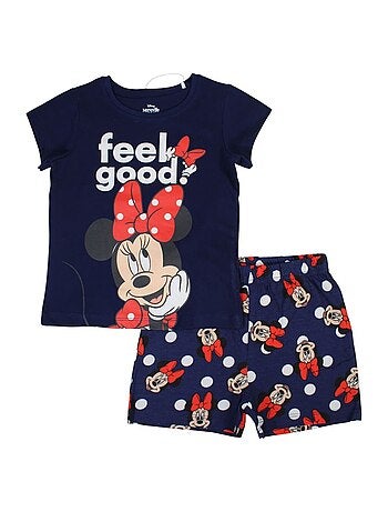 Disney - Conjunto camiseta y short niña