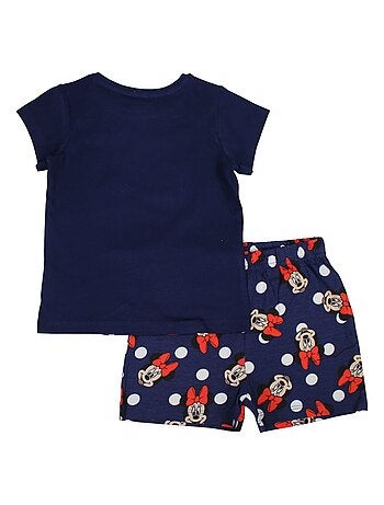 Disney - Conjunto camiseta y short niña