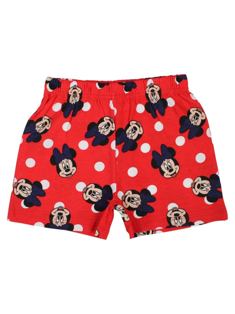 Disney - Conjunto camiseta y short niña Blanco - Kiabi