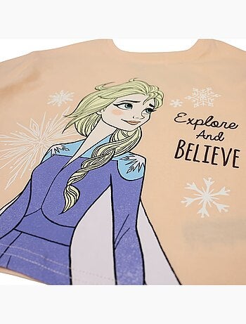 Disney - Conjunto camiseta y short niña