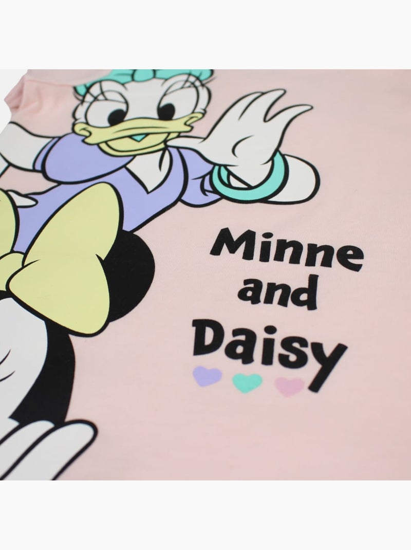 Disney - Conjunto camiseta y short niña Rosa - Kiabi