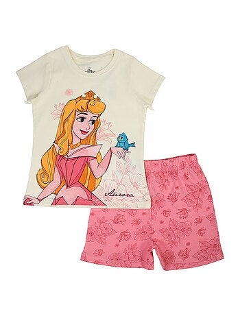Disney - Conjunto camiseta y short niña